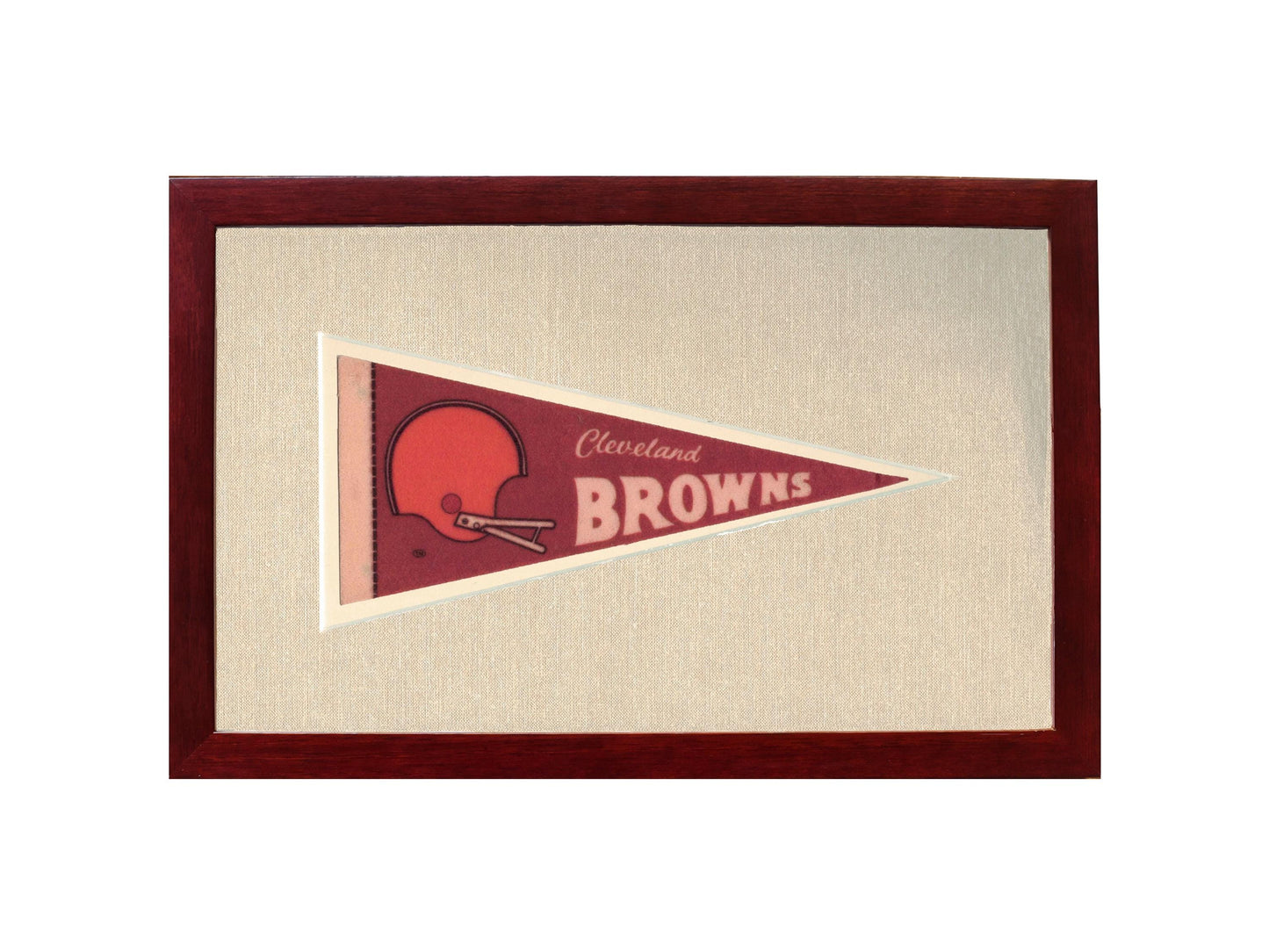 Vintage Cleveland Browns Pennant