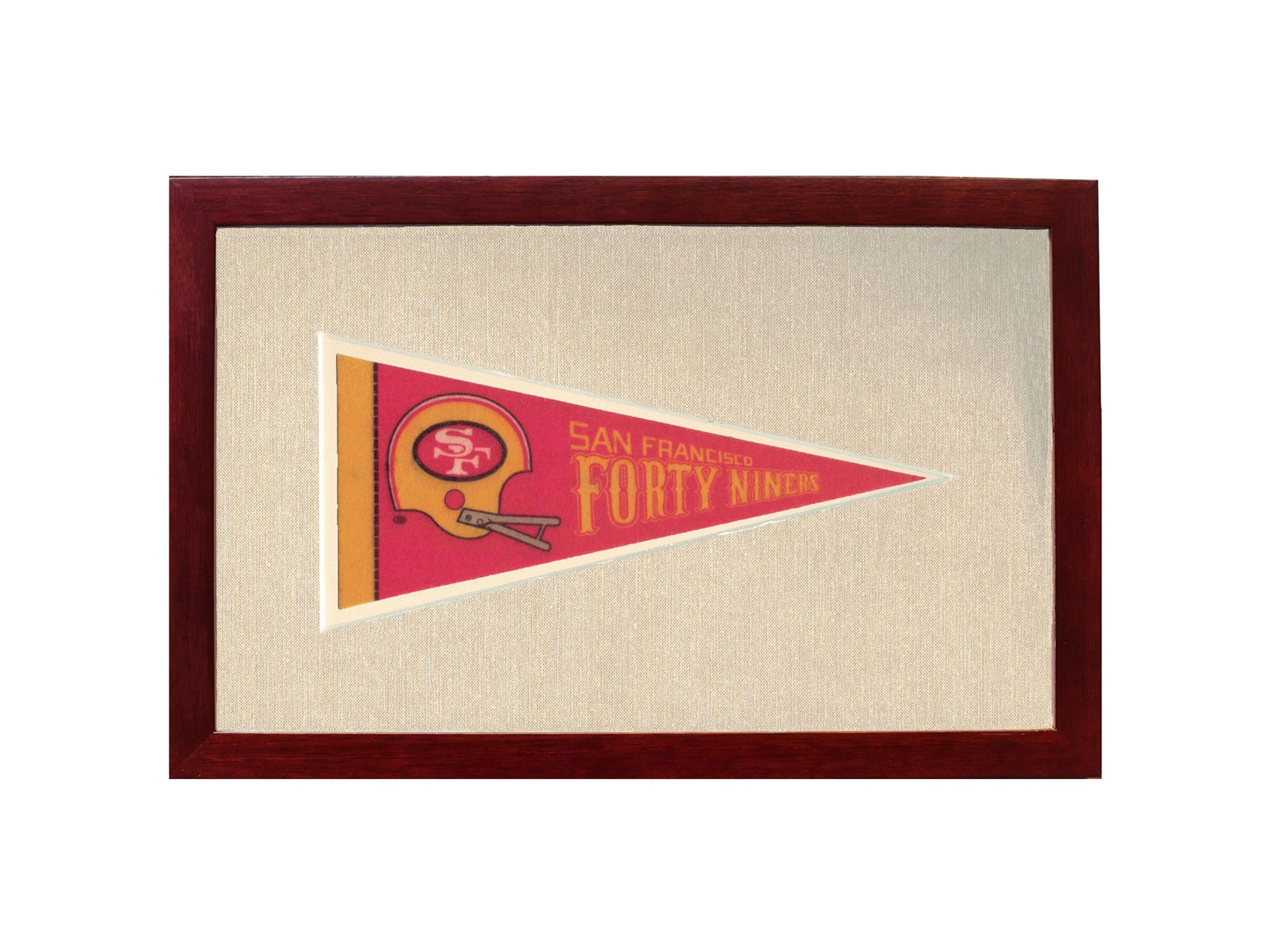 Vintage San Francisco 49ers Pennant