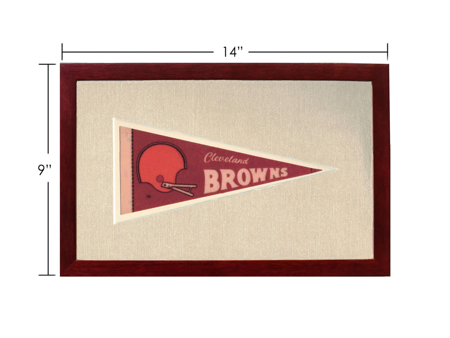 Vintage Cleveland Browns Pennant