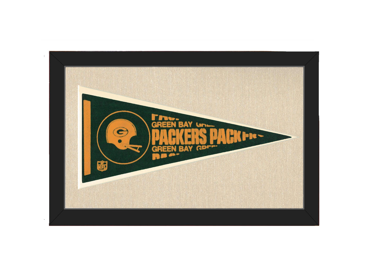 Vintage Green Bay Packers Pennant