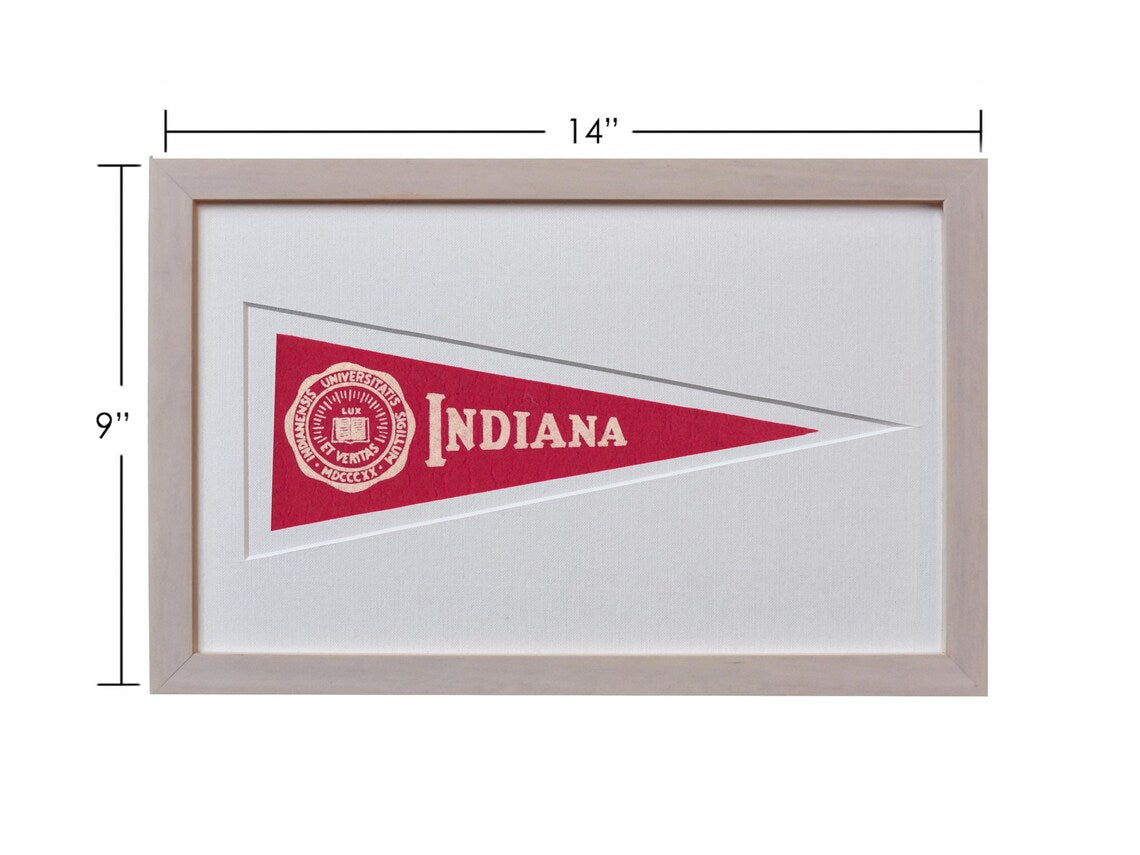 Vintage Indiana University Hormel Pennant