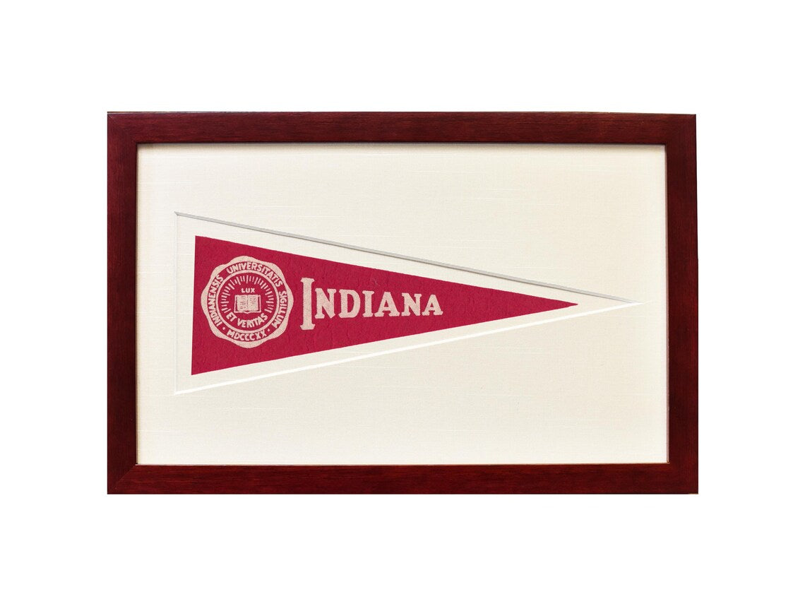 Vintage Indiana University Hormel Pennant