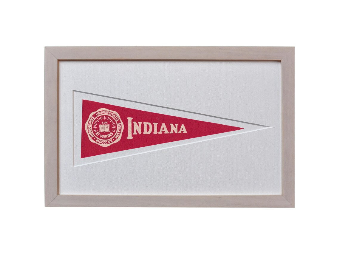 Vintage Indiana University Hormel Pennant