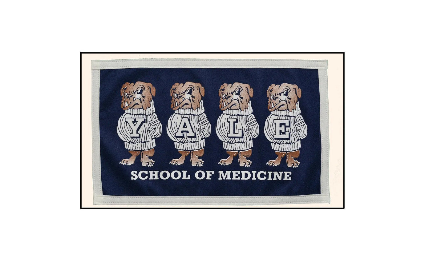 Vintage Yale University School of Medicine Banner