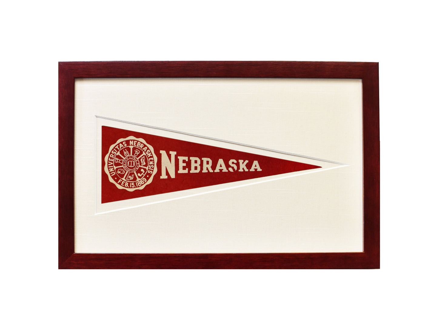 Vintage University of Nebraska Hormel Pennant