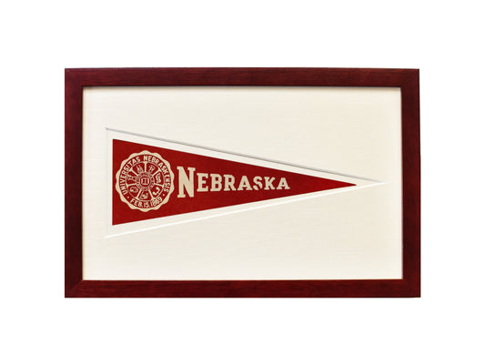 Vintage University of Nebraska Hormel Pennant