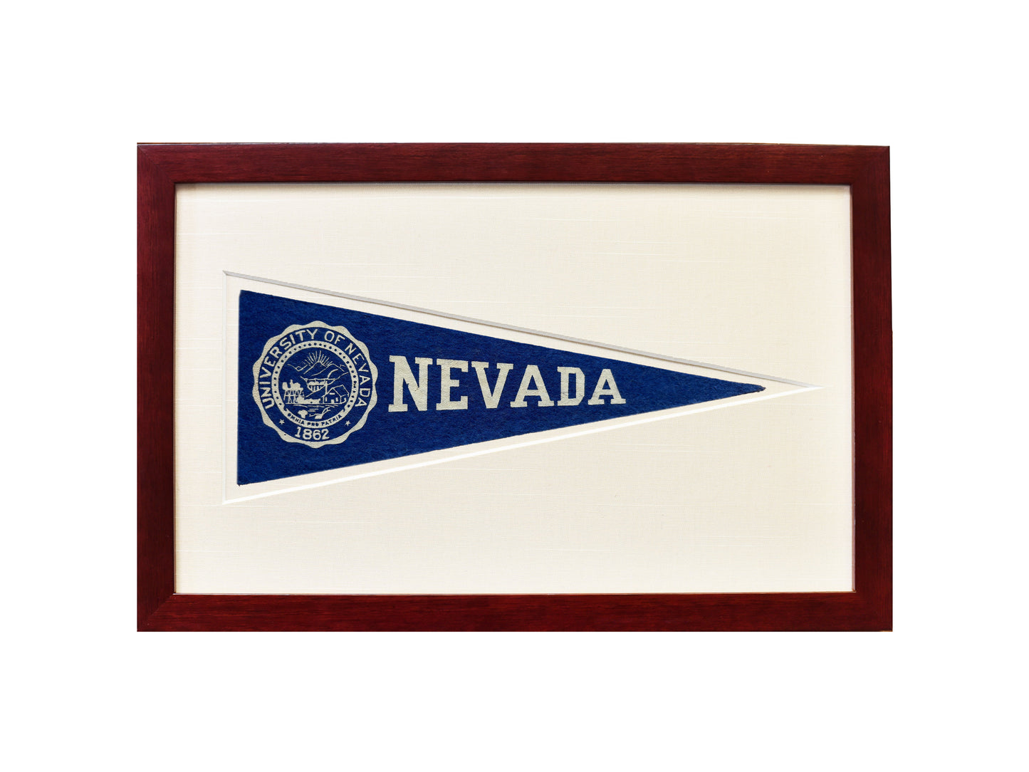 Vintage University of Nevada Hormel Pennant