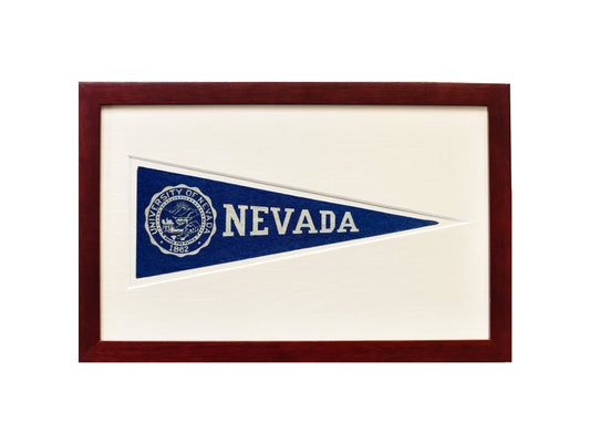 Vintage University of Nevada Hormel Pennant