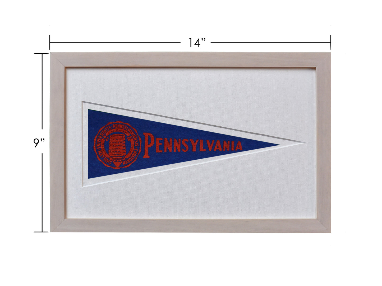 Vintage University of Pennsylvania Hormel Pennant
