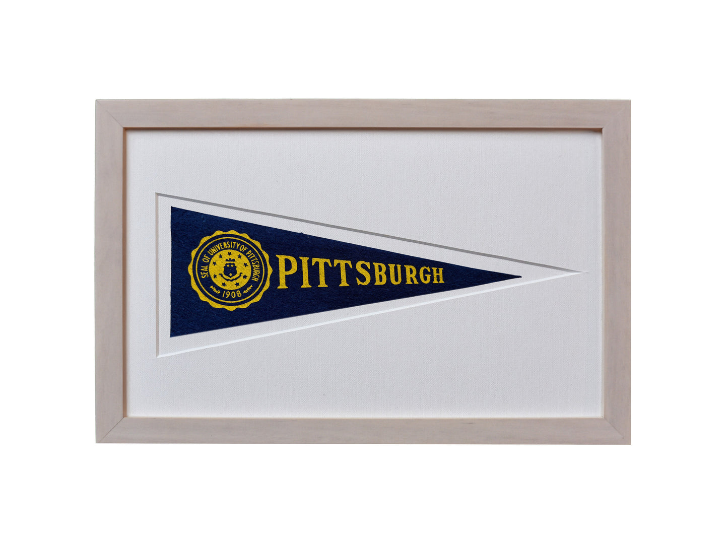 Vintage University of Pittsburgh Pennant (Hormel) circa 1950s