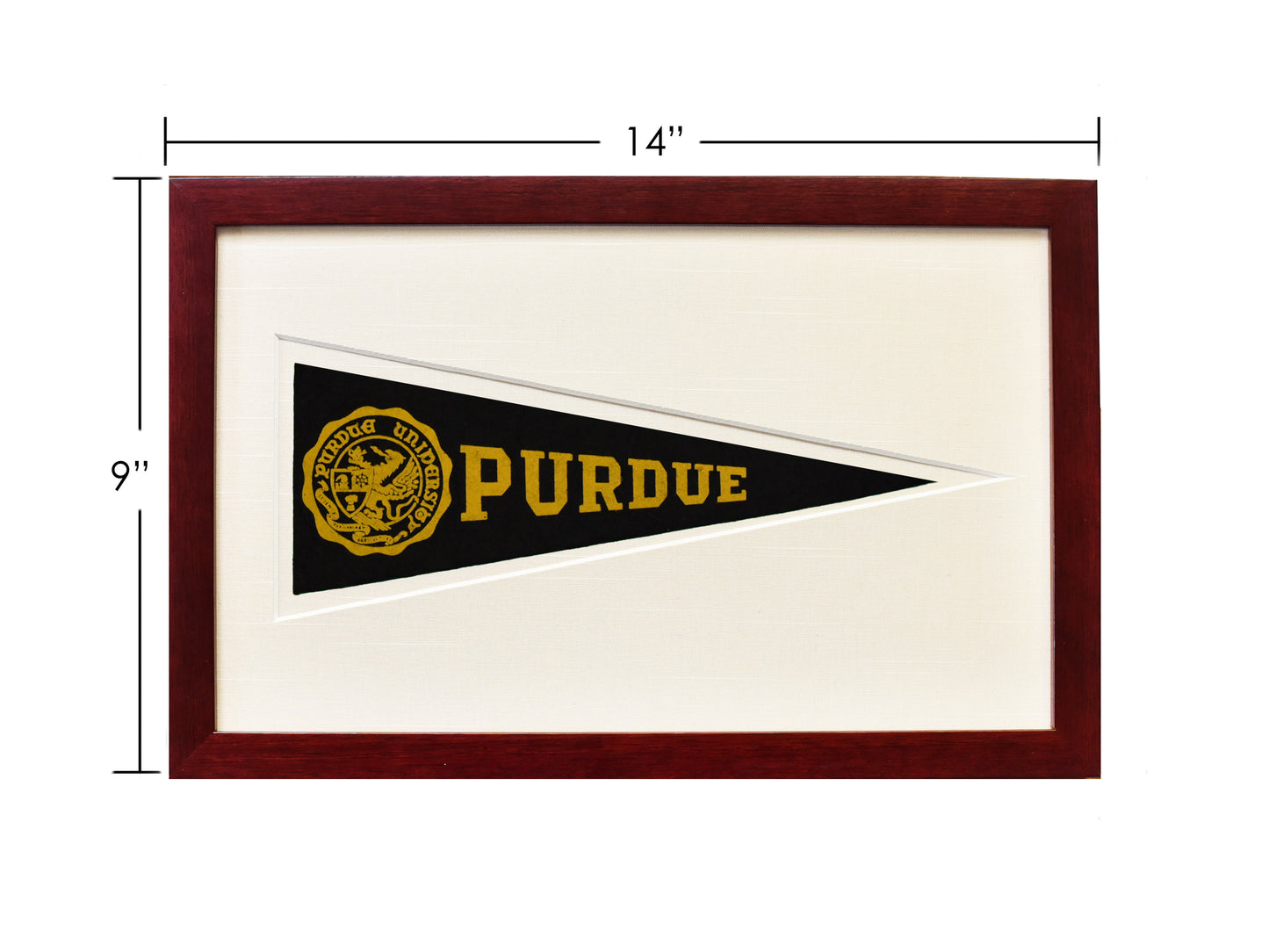 Vintage Purdue University Hormel Pennant