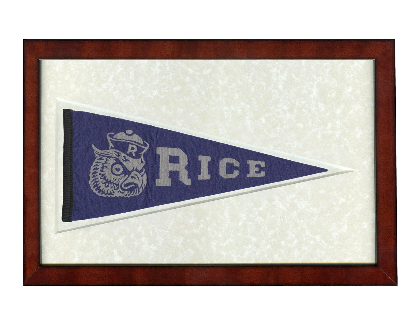 Vintage Rice University Pennant