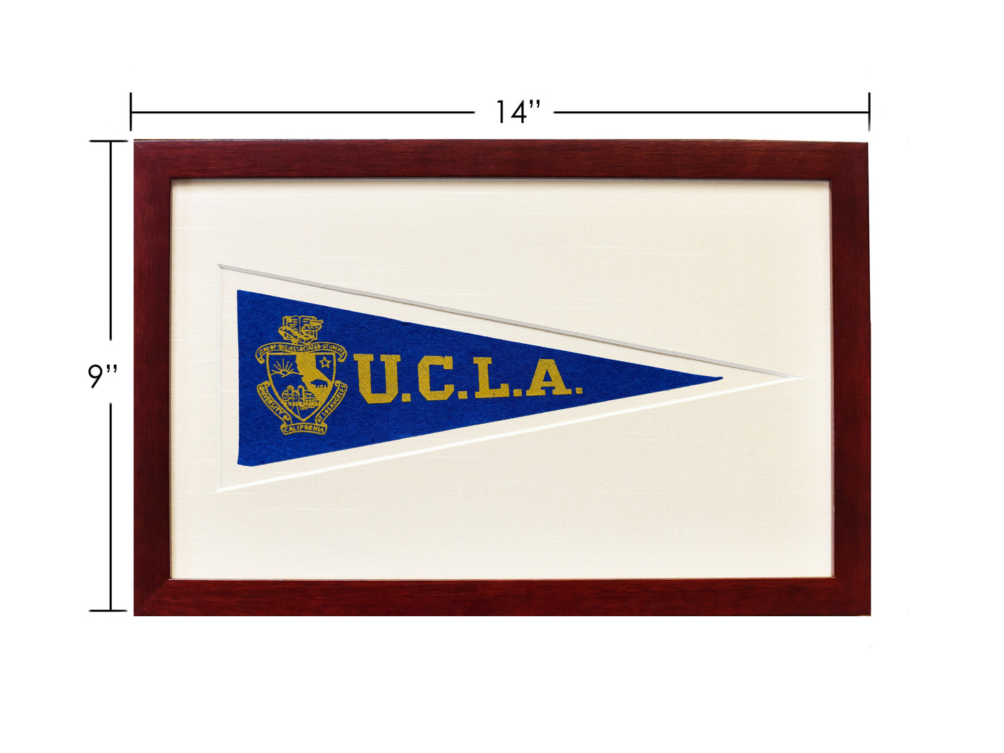 Vintage University of California Los Angeles (UCLA) Hormel Pennant