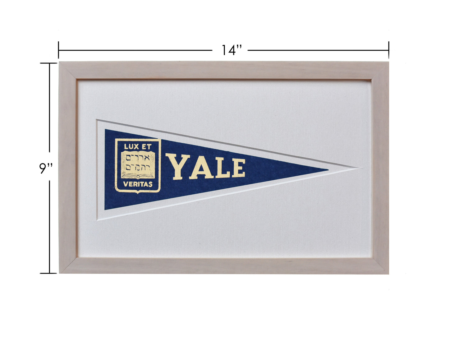 Vintage Yale University Hormel Pennant
