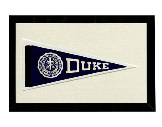 Vintage Duke University Pennant (circa 1950s)