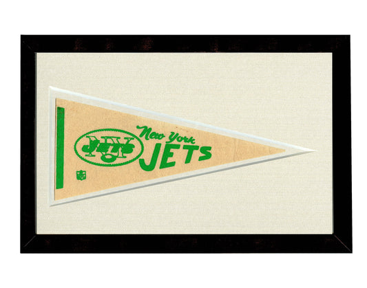 Vintage New York Jets Pennant (circa 1960s)