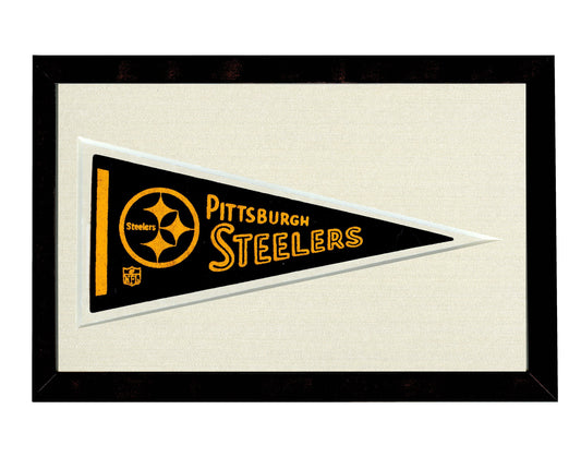 Vintage Pittsburgh Steelers Pennant (circa 1960s)