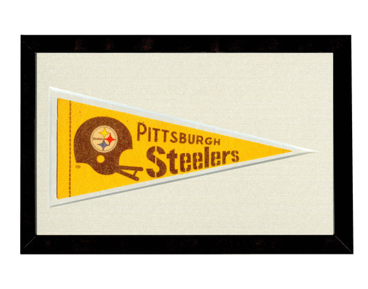 Vintage Pittsburgh Steelers Pennant (circa 1960s)