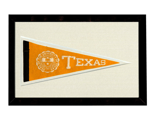 Vintage University of Texas Pennant (circa 1950s)