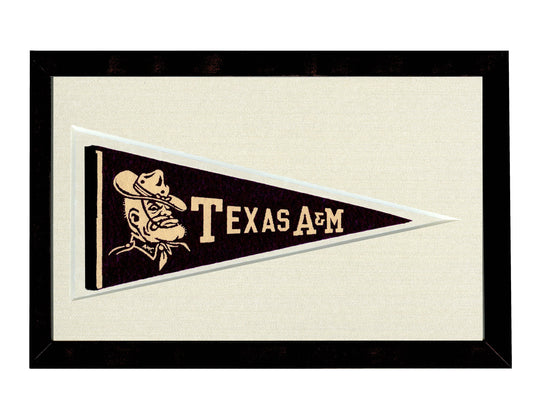 Vintage Texas A & M Pennant (circa 1950s)