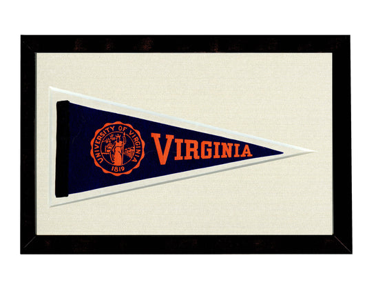 Vintage University of Virginia Pennant (circa 1950s)
