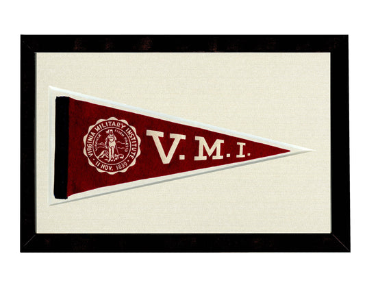 Vintage Virginia Military Institute Pennant (circa 1950s)